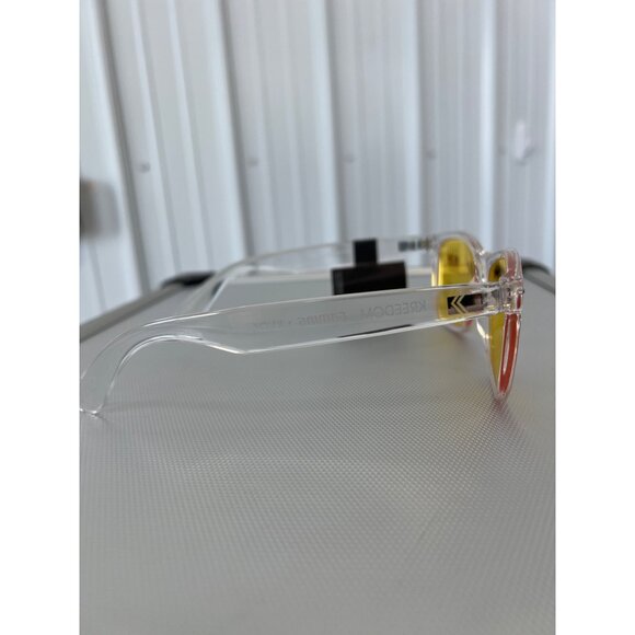Kreedom Knox Gaming Glasses Polycarbonate Clear Frame Yellow Lens Pickleball NEW - Picture 6 of 6